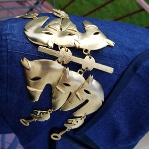 Ultracraft Horse Equestrian Eppaulette Brooch Pin